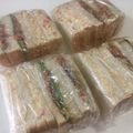 papikun's cooksnap of when they made バジルの香りで♪トマトと卵のサンドイッチ.