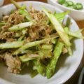 低カロ探検隊's cooksnap of when they made 簡単！熱々たっぷりツナアスパラ.