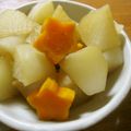 低カロ探検隊's cooksnap of when they made 大根とにんじんの煮物.