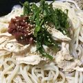 harutama's cooksnap of when they made ごま油香る♩梅しそ冷やしうどん.