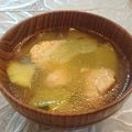 ゆまる★'s cooksnap of when they made 夏に♪鶏胸肉と瓜のあっさりスープ.