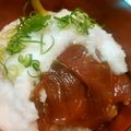 marupapa's cooksnap of when they made 絶品♪トロロとマグロの漬け丼*.