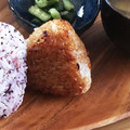 YoriHo's cooksnap of when they made 残りご飯を蒲焼きのタレで簡単焼きおにぎり.