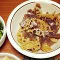 tayococco's cooksnap of when they made 簡単美味しい！蒟蒻と蓮根のきんぴら.