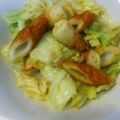 オアシス☆彡's cooksnap of when they made お弁当に♪ キャベツと竹輪のカレー炒め.