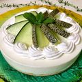 ３匹の大ぶたママ's cooksnap of when they made 簡単♪メロンのムース.