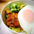 ともち♡6's cooksnap of when they made 簡単！焼き鳥缶とアボカド丼.