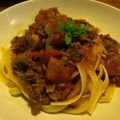 YLanson's cooksnap of when they made お肉たっぷり本格ボロネーゼソース.