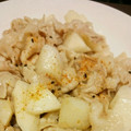 やぎあん's cooksnap of when they made 山芋とエリンギと豚肉の炒め物.