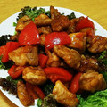 かずゅたん's cooksnap of when they made 鶏モモ肉とトマトの照り焼き.