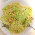 町屋智与子's cooksnap of when they made 節約！キャベツの塩パスタ.