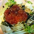 Talalena's cooksnap of when they made 筋子と納豆の冷製パスタ.