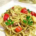 ☆ガブリエル's cooksnap of when they made しその葉のジュノベーゼ・パスタ.