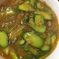 クックPX4GUB☆'s cooksnap of when they made 丸美屋麻婆豆腐の素で♡麻婆きゅうり春雨.