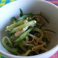 ohmagari's cooksnap of when they made ささみと胡瓜のザーサイ和え.