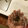 komutatata's cooksnap of when they made 夫が好きな刻みキュウリの漬け物おにぎり.