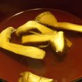 ポワロン's cooksnap of when they made 簡単！！　松茸（まつたけ）のお吸い物.