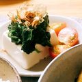 nozobo's cooksnap of when they made 超簡単☆モロヘイヤ豆腐冷奴で美肌☆健康☆.