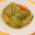 ゆいまーるん's cooksnap of when they made お豆腐とえのきのヘルシーロールキャベツ.