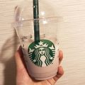 arimakitch's cooksnap of when they made 新メニュー♪アズキフラペチーノ♪.