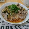 クックXPLOI6☆'s cooksnap of when they made 鶏肉とお茄子のごちそう素麺.