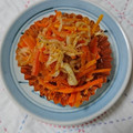 イチゴ、イチゴ。's cooksnap of when they made 人参とさつま揚げの炒め.