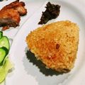 まり2009's cooksnap of when they made 我が家の焼おにぎり.