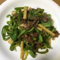 ☆たか☆♪'s cooksnap of when they made 簡単!!満足!!チンジャオロース.