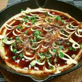 もりはん's cooksnap of when they made 山芋鉄板　～ベーコンチーズ編～.