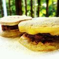 リジー＊£ove's cooksnap of when they made 簡単！もちもちバナナパンケーキ.
