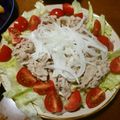 B子chan's cooksnap of when they made 豚肉の冷しゃぶサラダ＆簡単!蒸ししゃぶ.