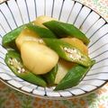 QPはにー's cooksnap of when they made オクラとじゃがいも.