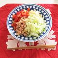 食べるは生きること's cooksnap of when they made トマトとレタスとツナ、簡単♪冷製パスタ！.