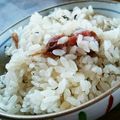 アイアンツリー's cooksnap of when they made 梅干しの炊き込みご飯.
