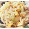 永嶺。's cooksnap of when they made キャベツとツナのミモザ素麺ちゃんぷるー☆.