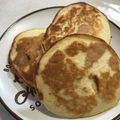 ちえちゅう's cooksnap of when they made 2歳 おからパウダーパンケーキ低糖質.