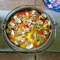 taizou0505's cooksnap of when they made ダッチオーブンで簡単パエリア.