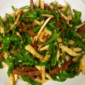 ももちゃんパンダ's cooksnap of when they made 本格青椒肉絲.