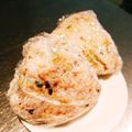 mykym's cooksnap of when they made 【梅こぶ茶】deゴマしそ昆布おにぎり♪.