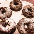 ごま３しお３'s cooksnap of when they made チョコバナナ焼きドーナツ.
