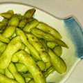 ぷにぷに～mama's cooksnap of when they made 焼き枝豆の塩・ごま油がけ.