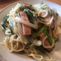 とみ家's cooksnap of when they made 簡単麺レシピ！中華麺でパリとろ焼きそば.