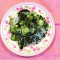 ♡ののちゃんママ♡'s cooksnap of when they made きゅうり・わかめ・春雨の酢の物.