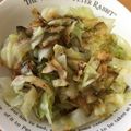 うさこママ★'s cooksnap of when they made 焼肉のタレで鶏胸肉とキャベツの炒め物.