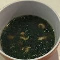 ソワカ's cooksnap of when they made 異常に美味しいモロヘイヤと鶏皮のスープ.