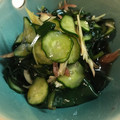 yayo34's cooksnap of when they made オカワカメと茗荷の酢の物.