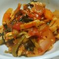 ☆彡。's cooksnap of when they made トマト缶で作る✩簡単チキンのトマト煮込み.
