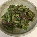 HJT's cooksnap of when they made 苦瓜の豆豉中華炒め.