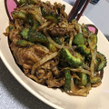 クック26RDO4☆'s cooksnap of when they made ゴーヤと豚肉ともやしのカレー炒め.