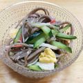 あんこ☆★'s cooksnap of when they made 給食のそばサラダ.